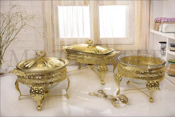 خرید و قیمت سوفله خوری دیانا طلایی + فروش عمده